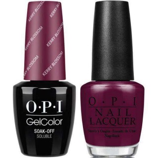 OPI GelColor And Nail Lacquer, W65, Kerry Blossom, 0.5oz